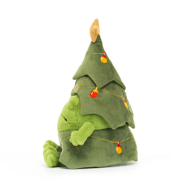 Jellycat Inc. Christmas Tree Ricky Rain Frog