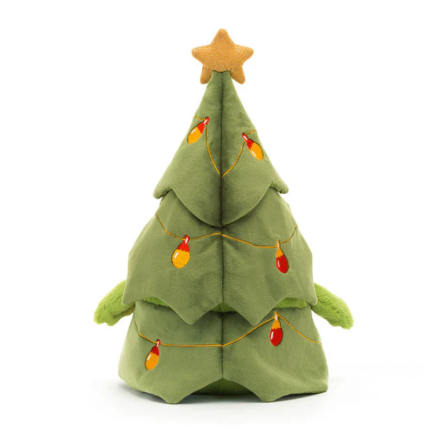 Jellycat Inc. Christmas Tree Ricky Rain Frog