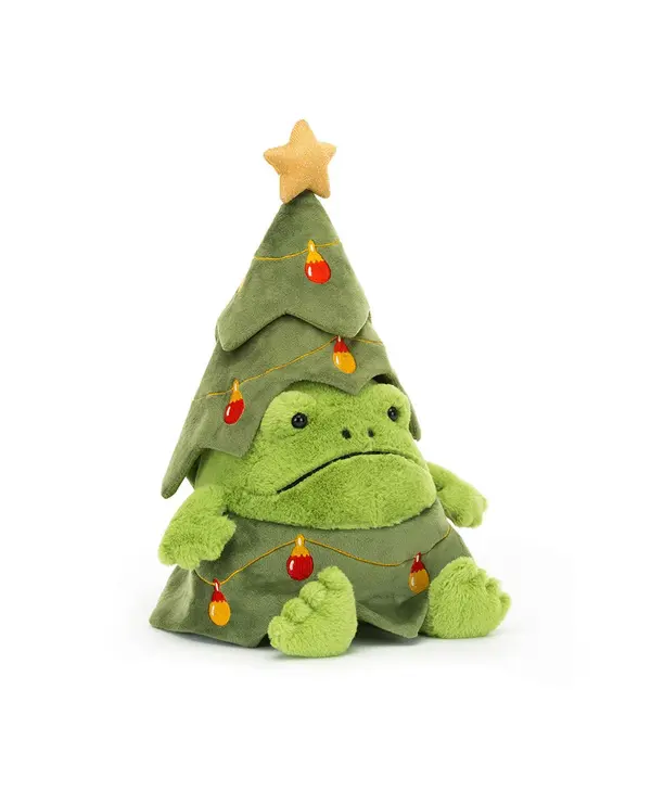 Jellycat Inc. Christmas Tree Ricky Rain Frog