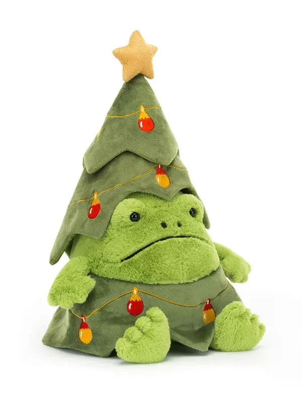 Jellycat Inc. Christmas Tree Ricky Rain Frog