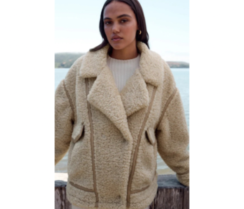 Aria Sherpa Coat