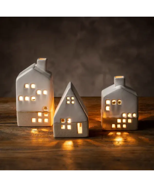 Indaba Trading Co. Ceramic Tealight House