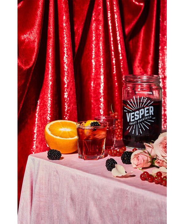 Vesper Craft Cocktails Cranberry Whiskey Sour Infusion Kit
