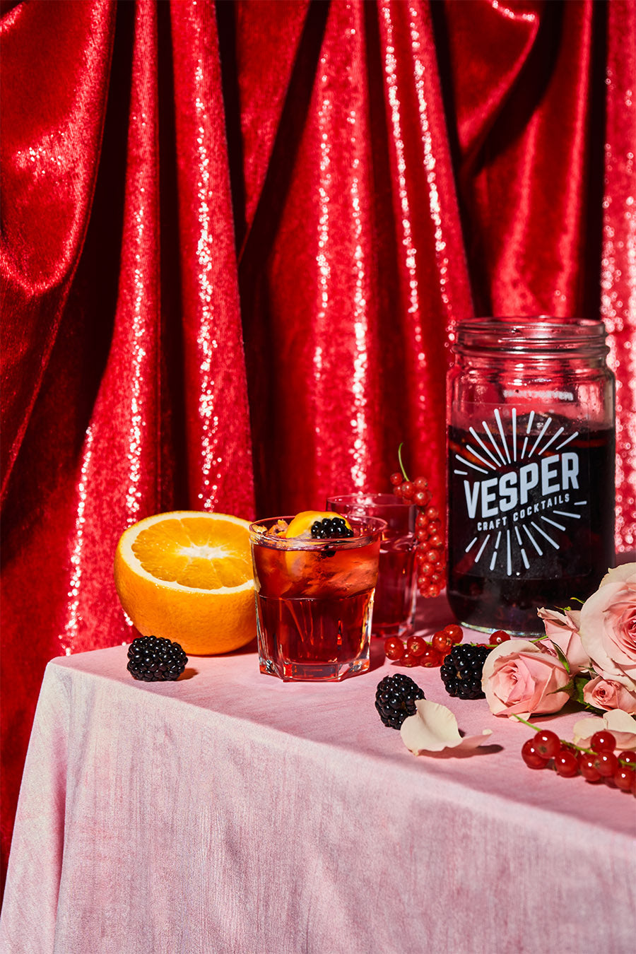 Vesper Craft Cocktails Cranberry Whiskey Sour Infusion Kit
