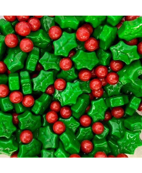 GOURMET VILLAGE Holly Berry Cardinal Candy