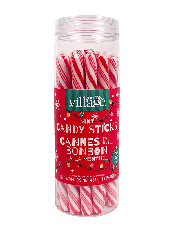 GOURMET VILLAGE Festive Candy Sticks