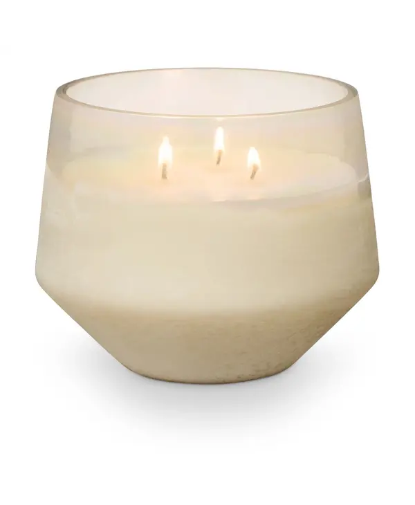 Illume Winter White Large Baltic Glass Candle