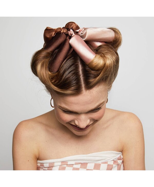 KITSCH Satin Jumbo Flexi Rods 4 Pcs