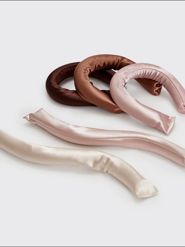 KITSCH Satin Wrapped Flexi Rods - 6pc Set