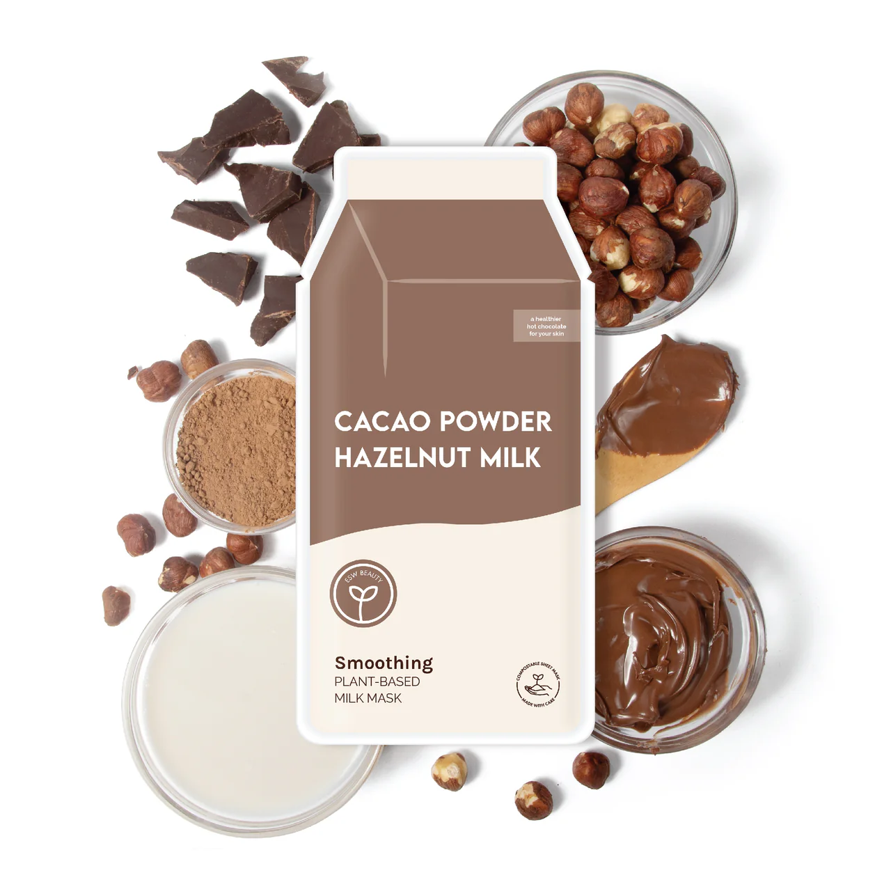 ESW Beauty Cacao Powder Hazelnut Milk Mask