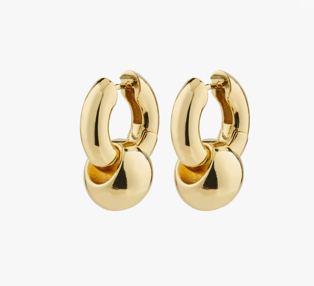 Pilgrim INTENT Ball Earrings