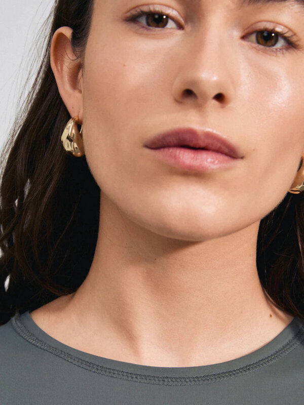 Pilgrim BELIEVE Chunky Hoop Earrings