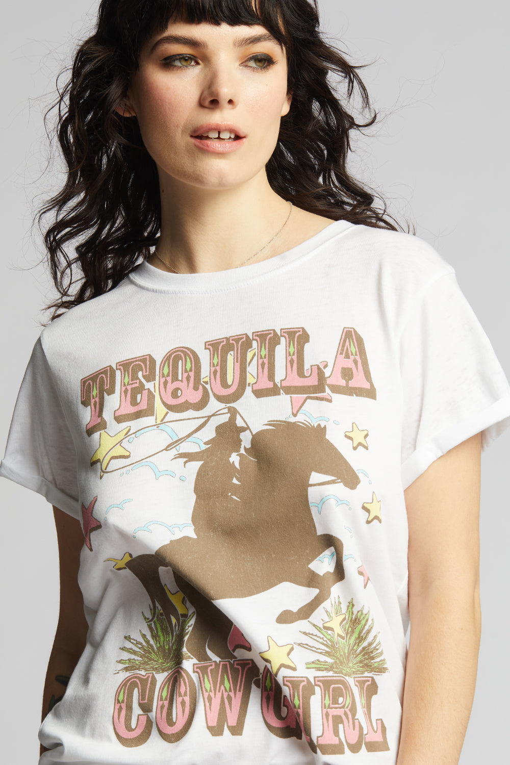 Recycled Karma Tequila Cowgirl Tee