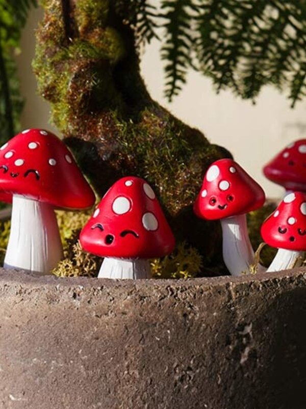 Gift Republic Mushroom Plant Markers