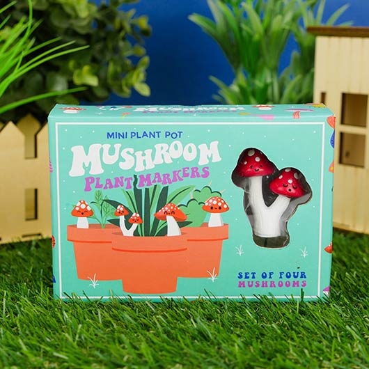 Gift Republic Mushroom Plant Markers