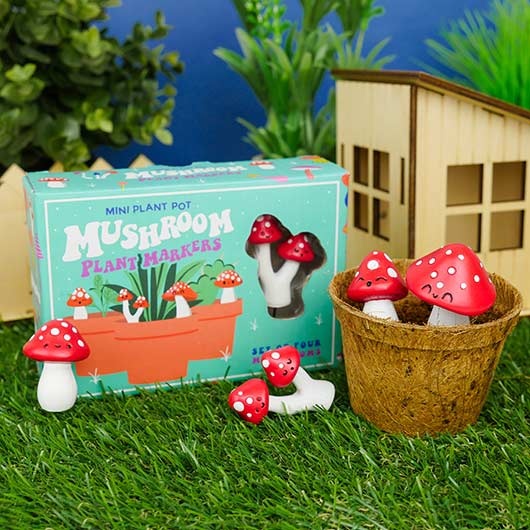 Gift Republic Mushroom Plant Markers