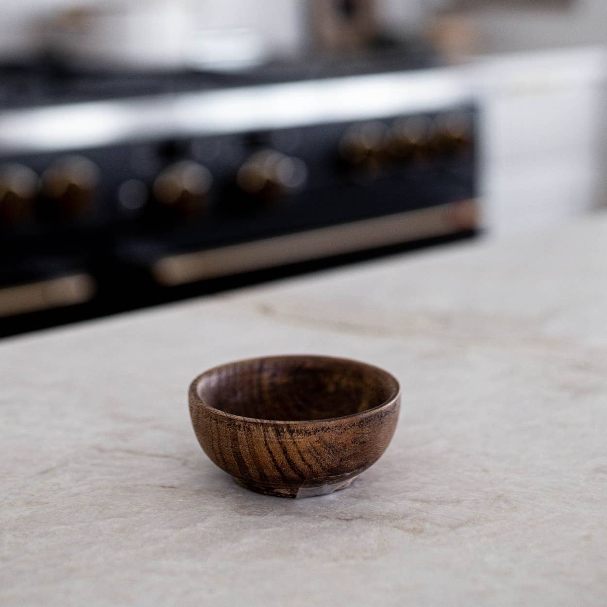 Luxe B Pampas Grass Raw Wooden Dish