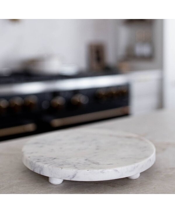 Luxe B Pampas Grass Handcrafted Marble Riser *PICK UP ONLY*