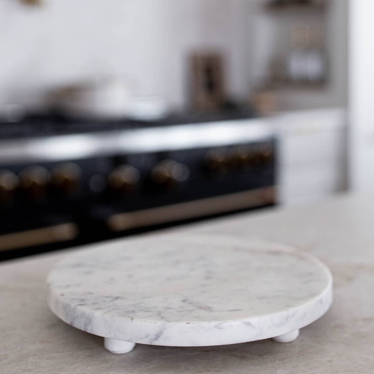 Luxe B Pampas Grass Handcrafted Marble Riser *PICK UP ONLY*