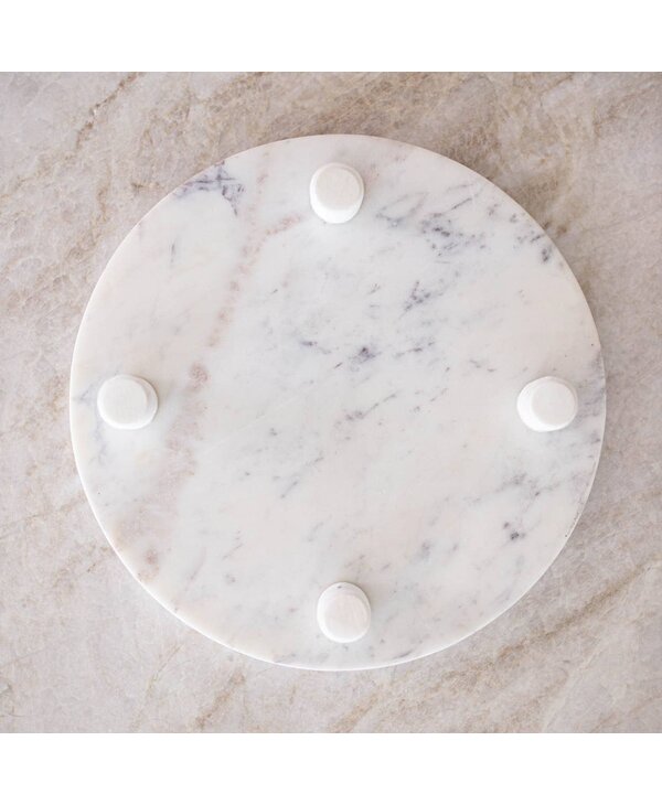 Luxe B Pampas Grass Handcrafted Marble Riser *PICK UP ONLY*