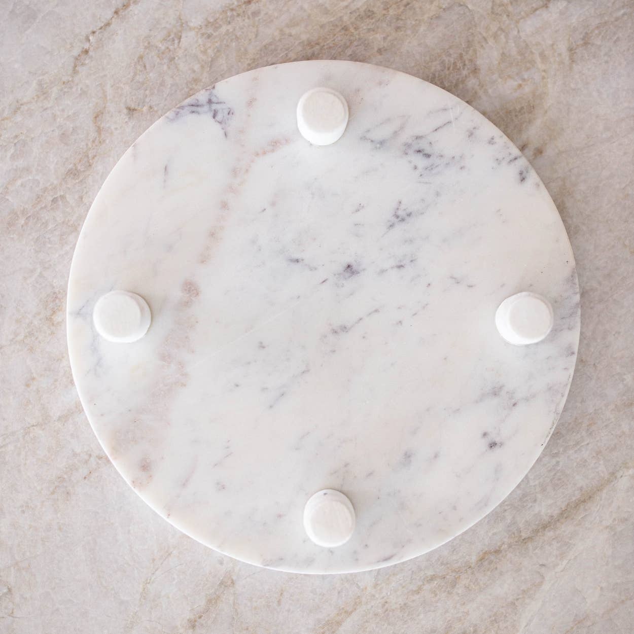 Luxe B Pampas Grass Handcrafted Marble Riser *PICK UP ONLY*