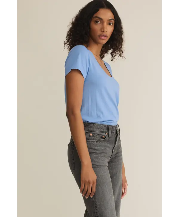 Z Supply Anywhere Scoop Tee