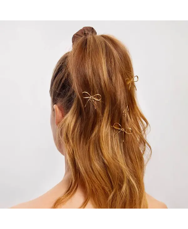 KITSCH Enamel Cloud & Bow Bobby Pins