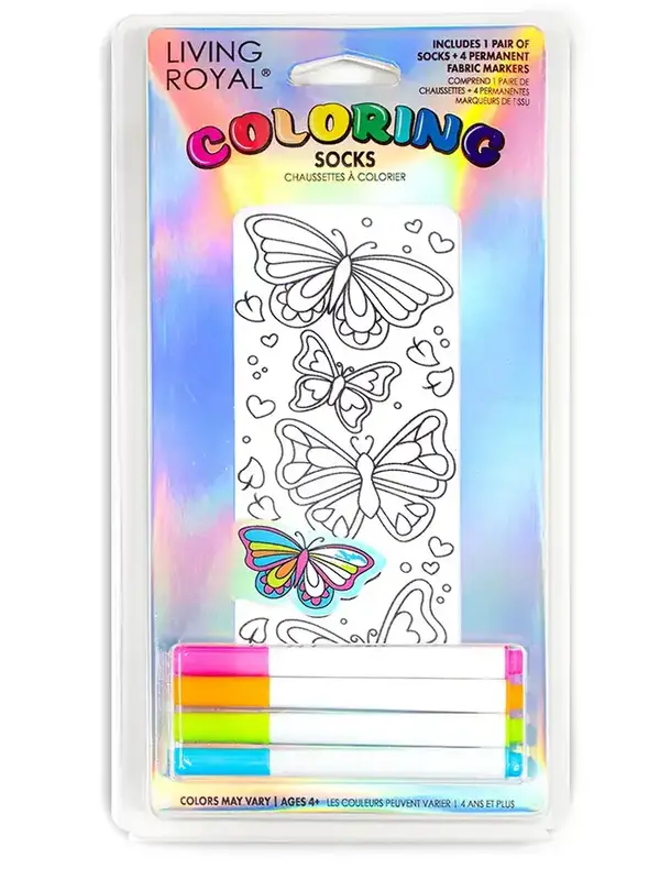 Living Royal Living Royal Coloring Socks