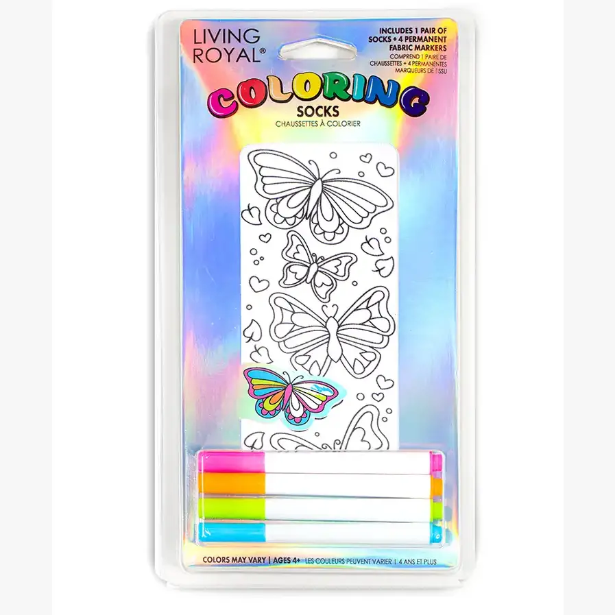 Living Royal Living Royal Coloring Socks