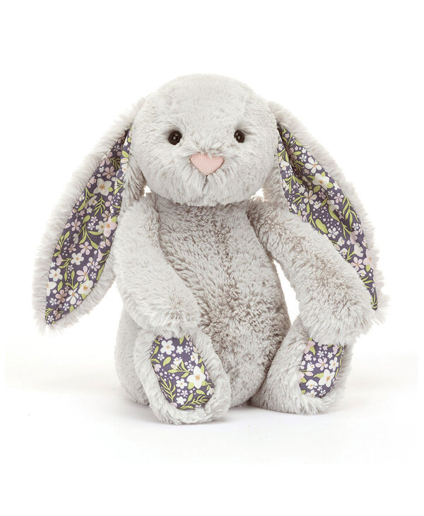 Jellycat Inc. Blossom Silver (Grey) Bunny "Bloom" Little