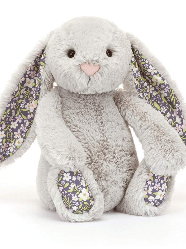 Jellycat Inc. Blossom Silver (Grey) Bunny "Bloom" Little