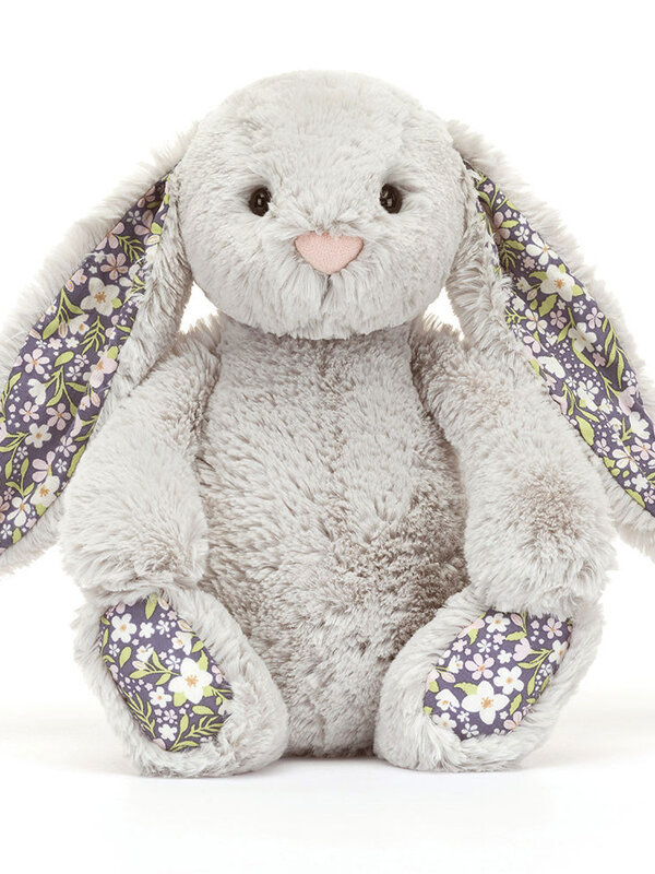 Jellycat Inc. Blossom Silver (Grey) Bunny "Bloom" Original