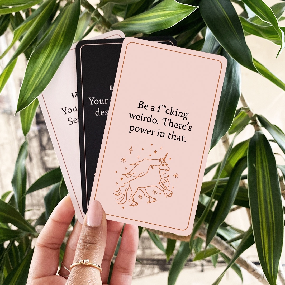 Listen Bitch Listen Bitch Affirmation Cards