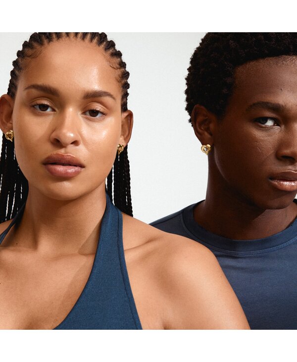 Pilgrim TIDE Heart Earrings