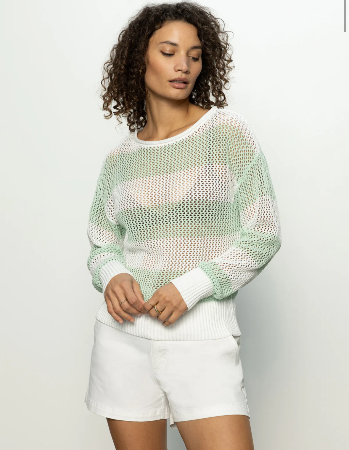 Sanctuary Open Knit Sweater