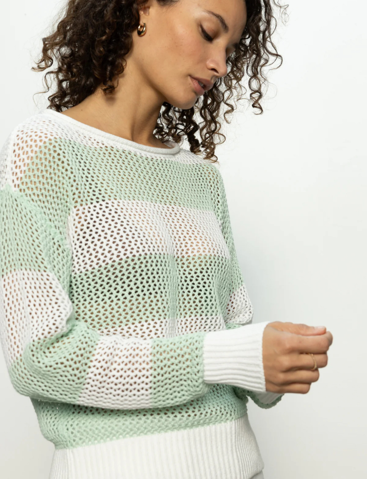 Sanctuary Open Knit Sweater