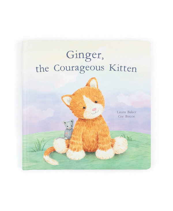 Jellycat Inc. Ginger, the Courageous Kitten Book