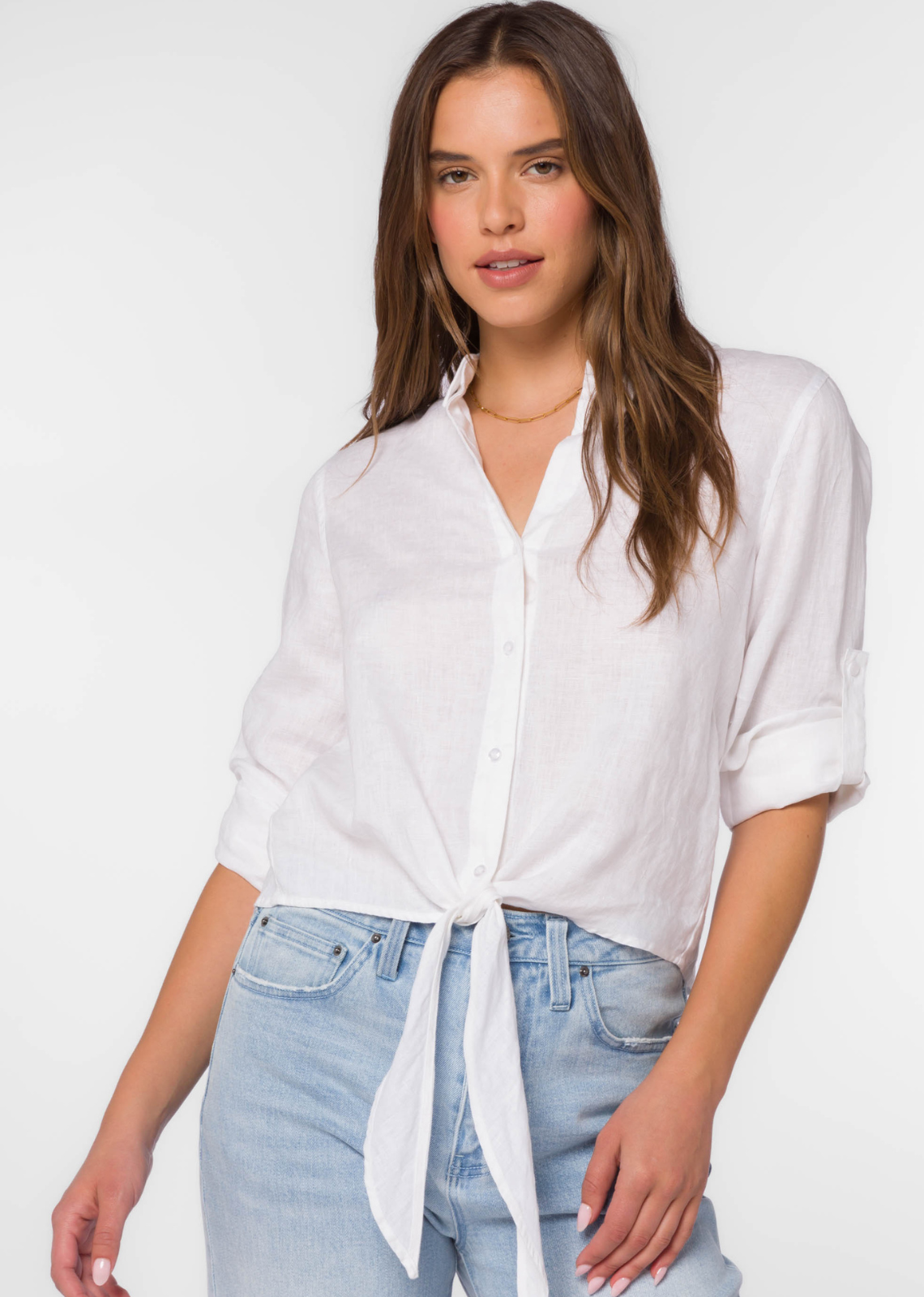 Velvet Heart Solange Waist Tie Top