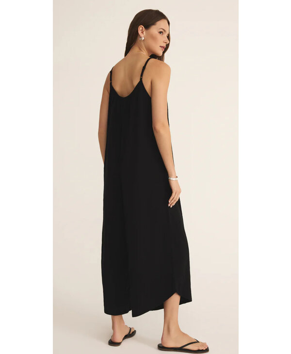 Z Supply Textured Flared Jumpsuit