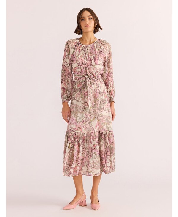 Mink Pink Cadence Midi Dress
