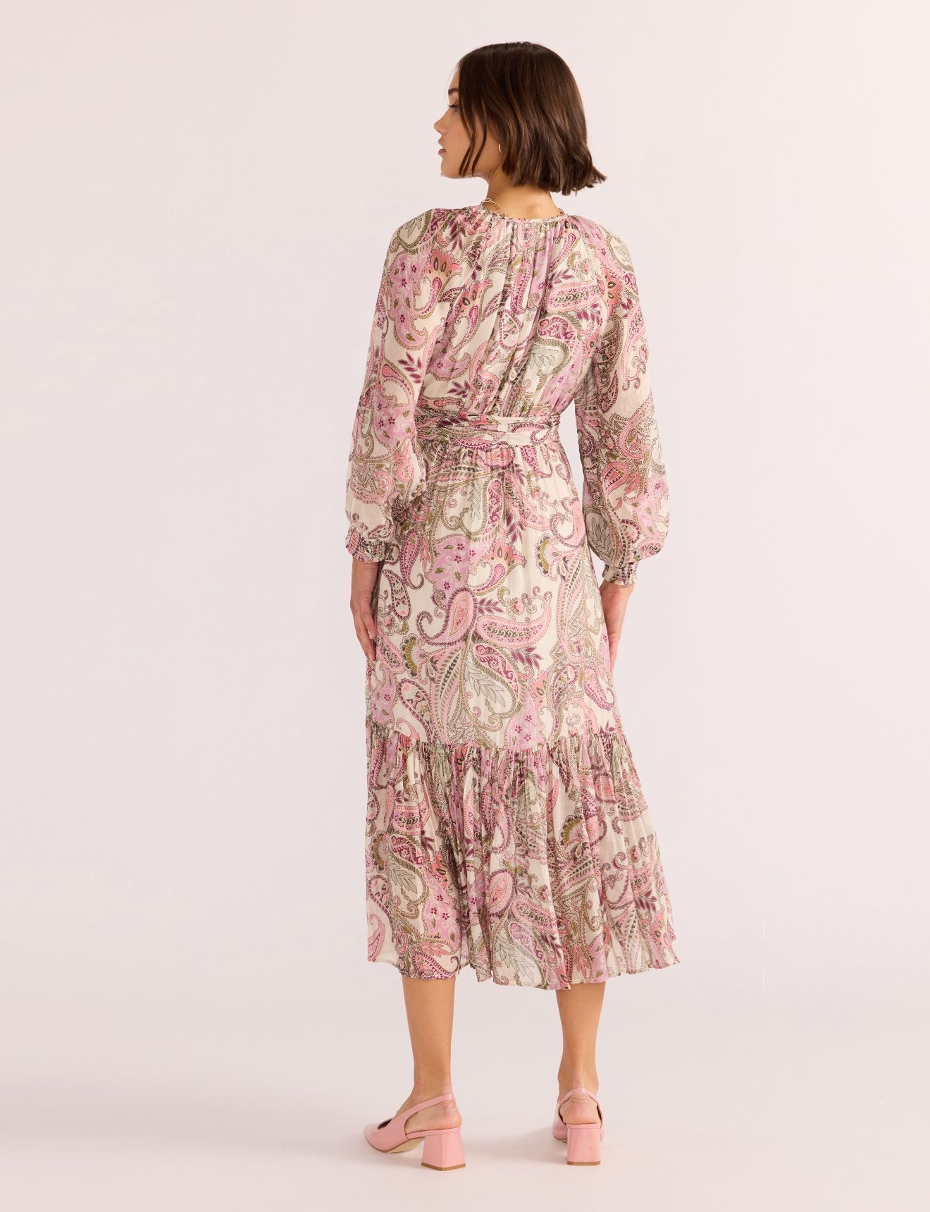Mink Pink Cadence Midi Dress