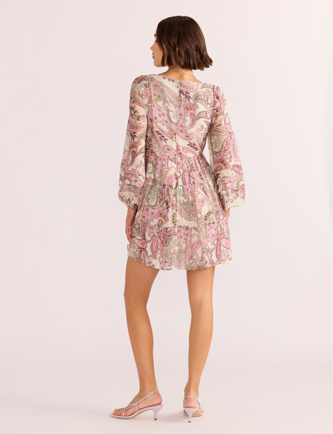 Mink Pink Cadence Babydoll Mini Dress