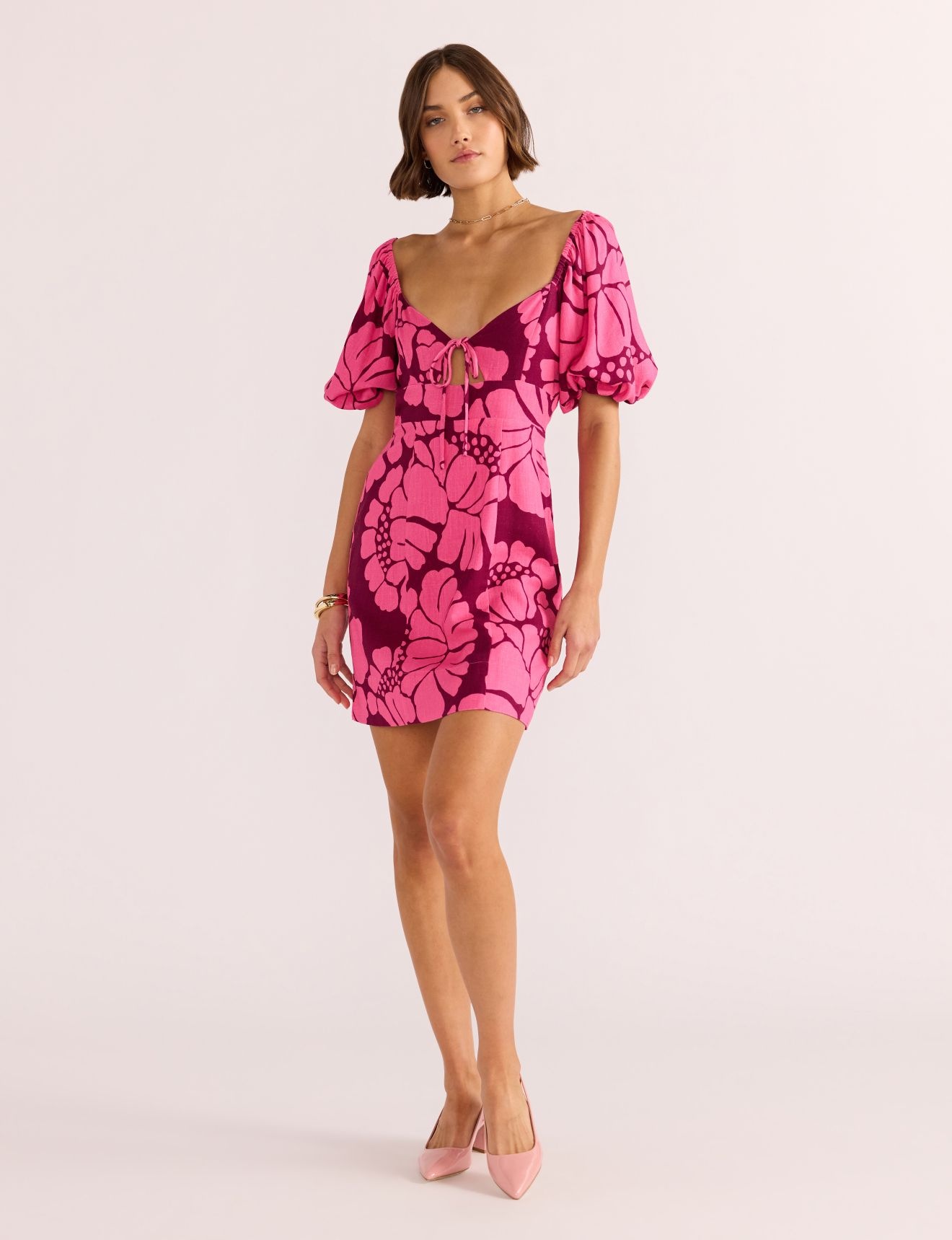 Mink Pink Persephone Mini Dress