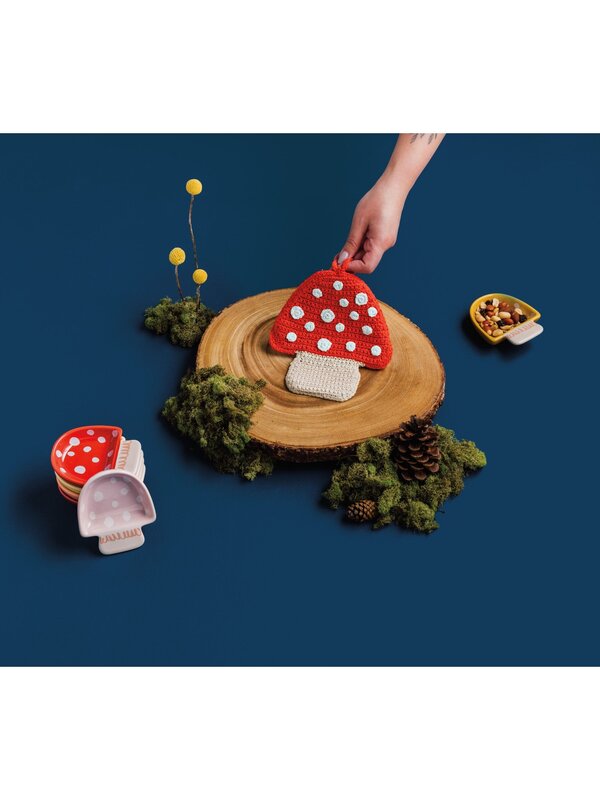 Danica Toadstool Crochet Trivet