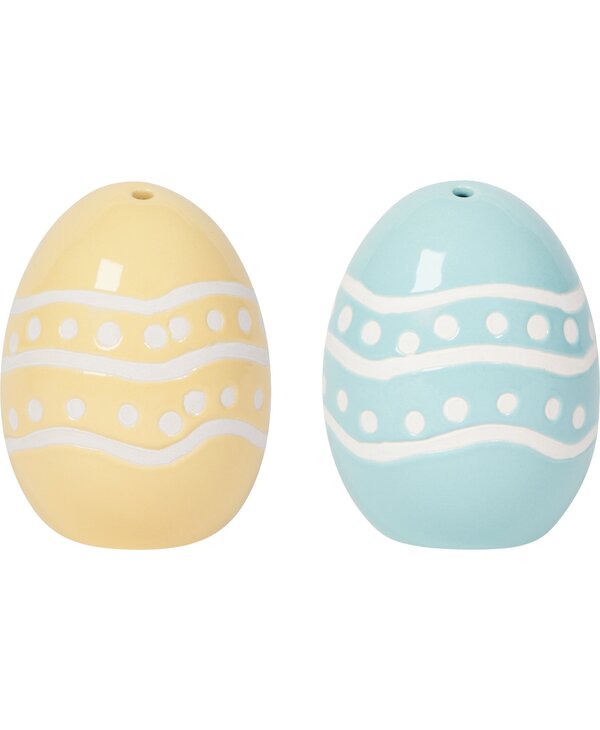 Danica Salt & Pepper Easter Eggs Set of 2
