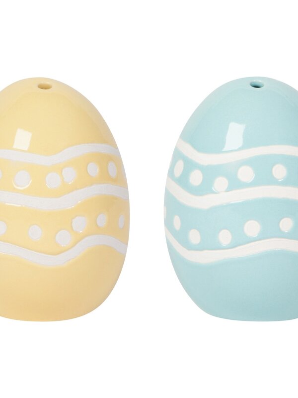 Danica Salt & Pepper Easter Eggs Set of 2