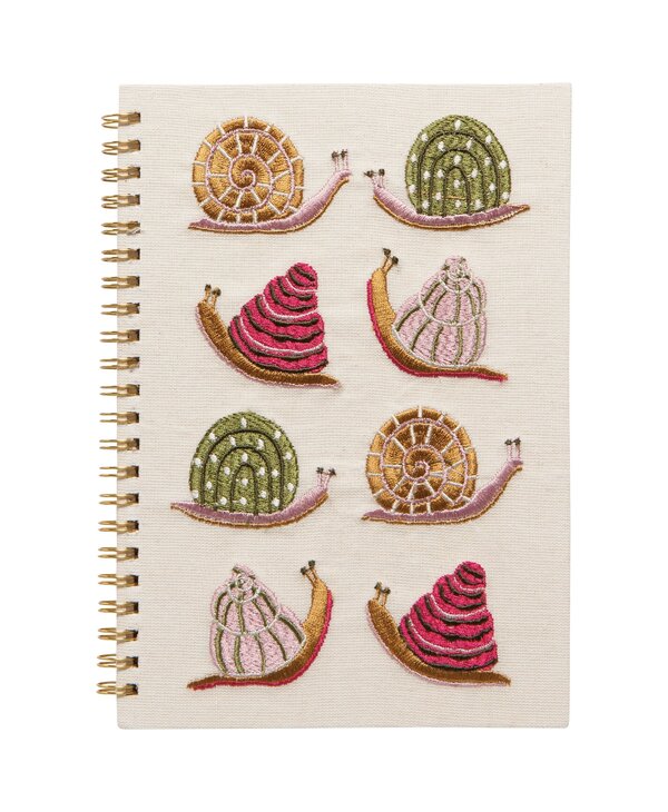 Danica Gardenland Embroidered Notebook