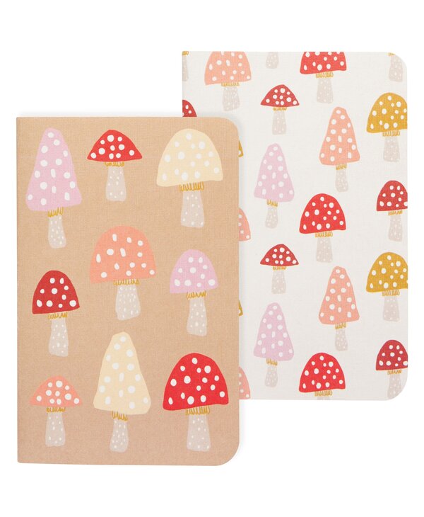 Danica Toadstool Pocket Notebooks, set of 2