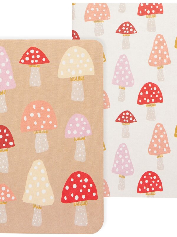 Danica Toadstool Pocket Notebooks, set of 2