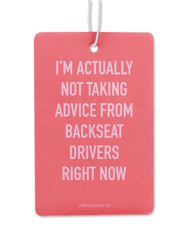 Classy Cards Sarcastic Air Fresheners